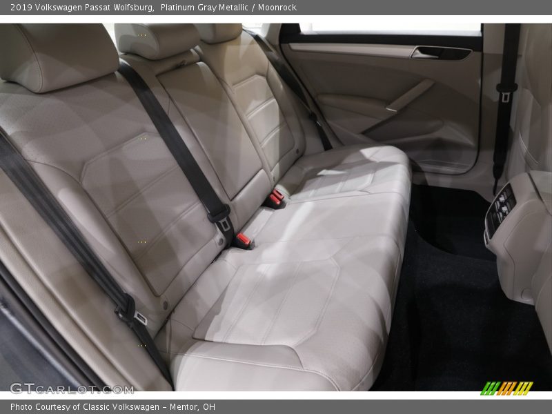 Rear Seat of 2019 Passat Wolfsburg