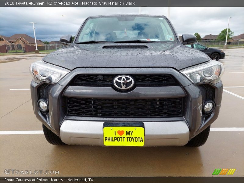 Magnetic Gray Metallic / Black 2018 Toyota 4Runner TRD Off-Road 4x4
