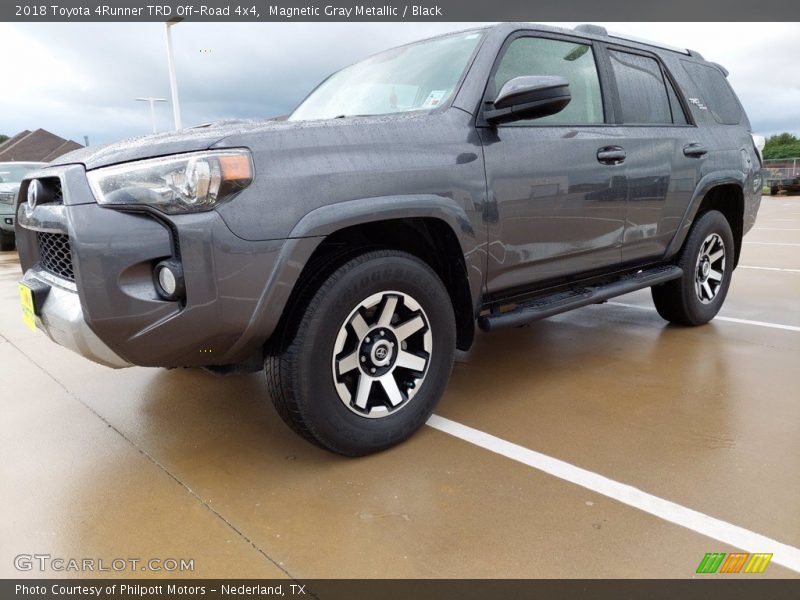 Magnetic Gray Metallic / Black 2018 Toyota 4Runner TRD Off-Road 4x4