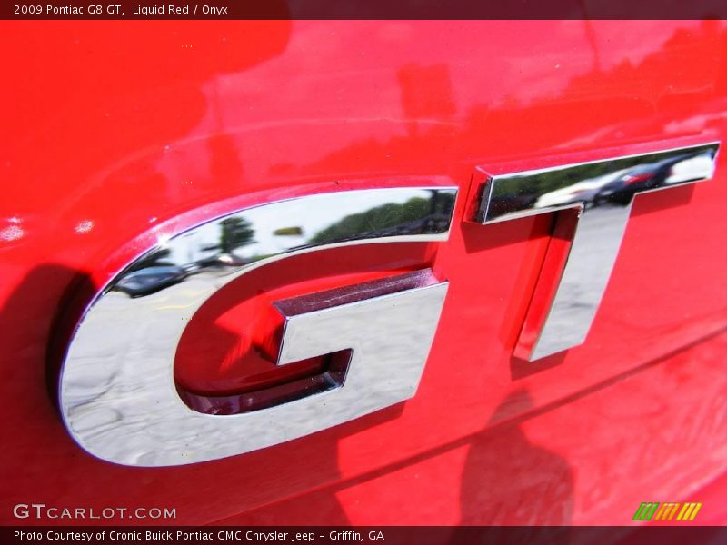Liquid Red / Onyx 2009 Pontiac G8 GT