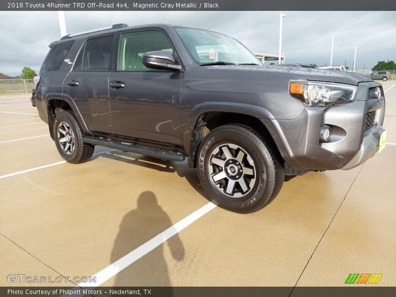 Magnetic Gray Metallic / Black 2018 Toyota 4Runner TRD Off-Road 4x4