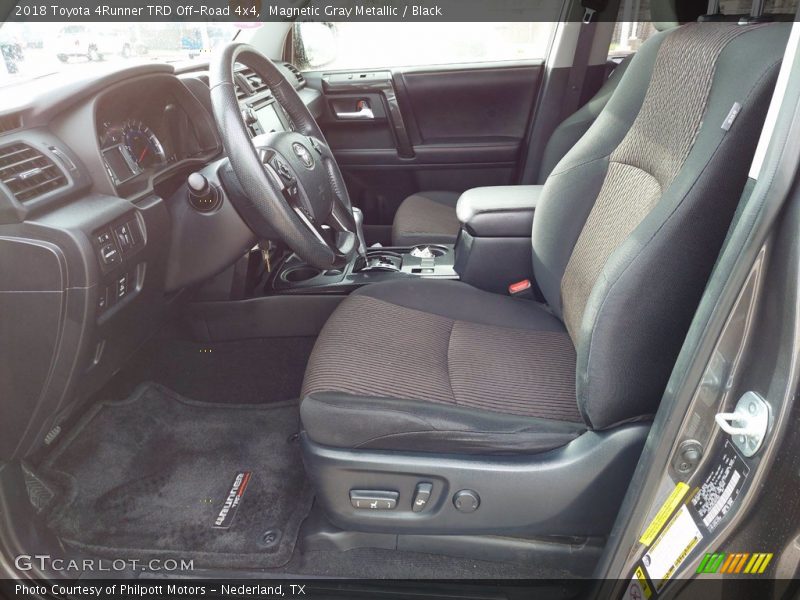 Magnetic Gray Metallic / Black 2018 Toyota 4Runner TRD Off-Road 4x4
