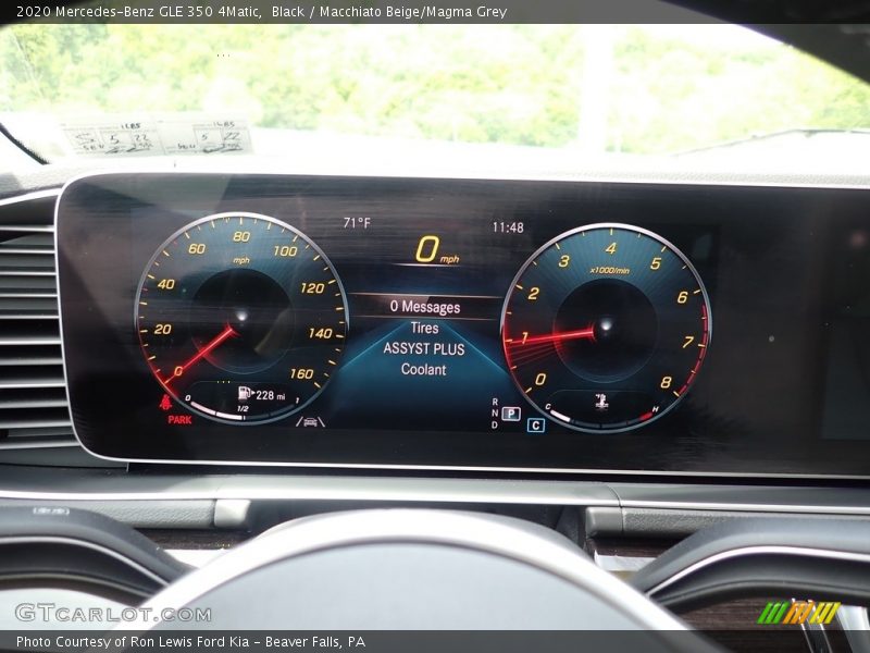  2020 GLE 350 4Matic 350 4Matic Gauges