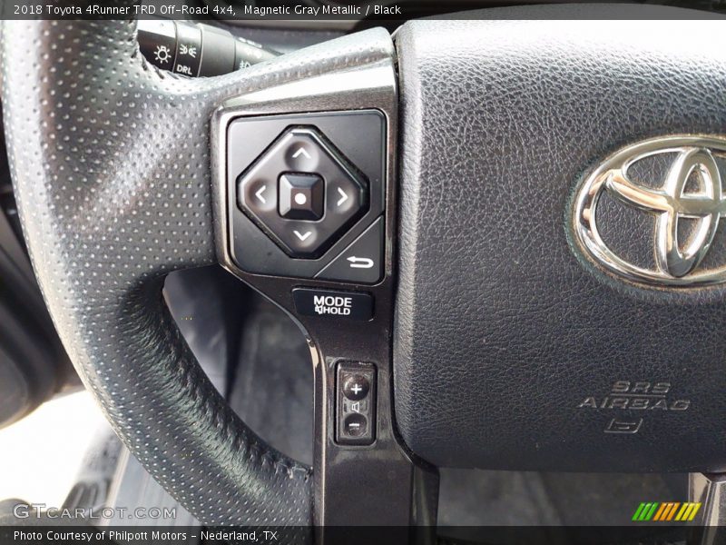 Magnetic Gray Metallic / Black 2018 Toyota 4Runner TRD Off-Road 4x4