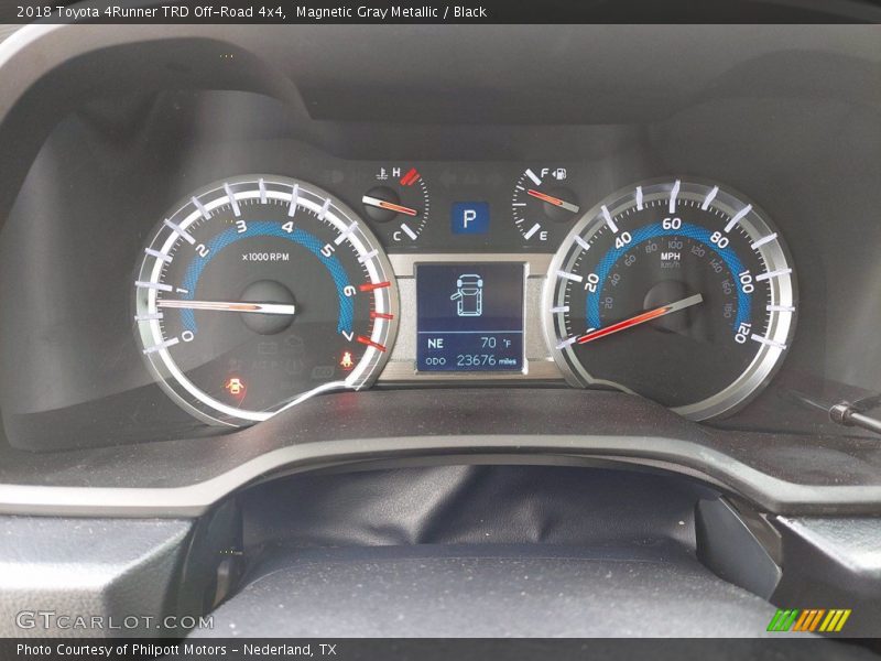 Magnetic Gray Metallic / Black 2018 Toyota 4Runner TRD Off-Road 4x4
