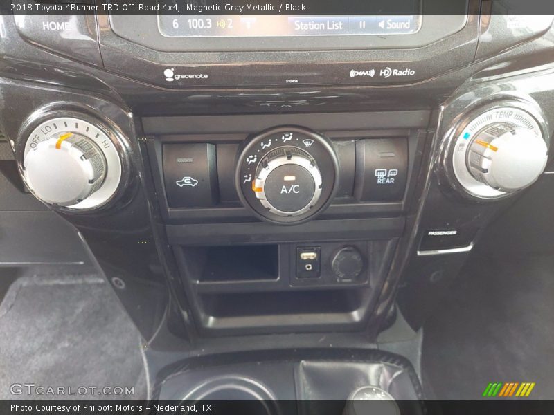 Magnetic Gray Metallic / Black 2018 Toyota 4Runner TRD Off-Road 4x4