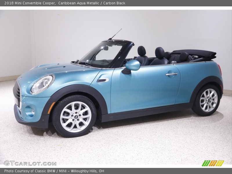  2018 Convertible Cooper Caribbean Aqua Metallic