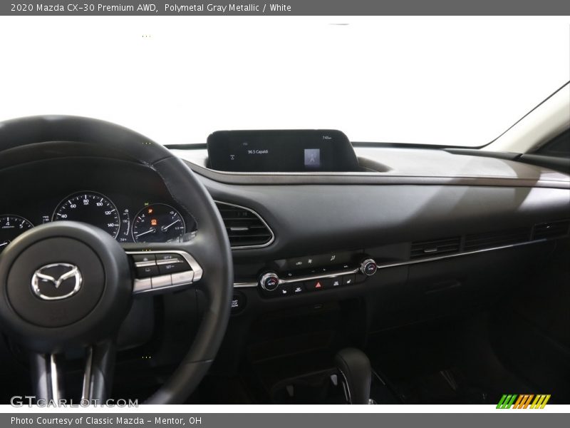 Polymetal Gray Metallic / White 2020 Mazda CX-30 Premium AWD