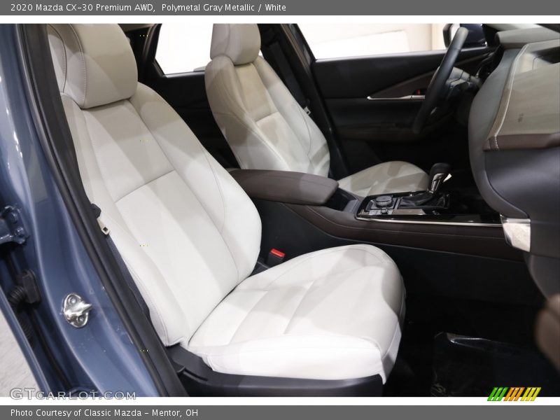 Polymetal Gray Metallic / White 2020 Mazda CX-30 Premium AWD