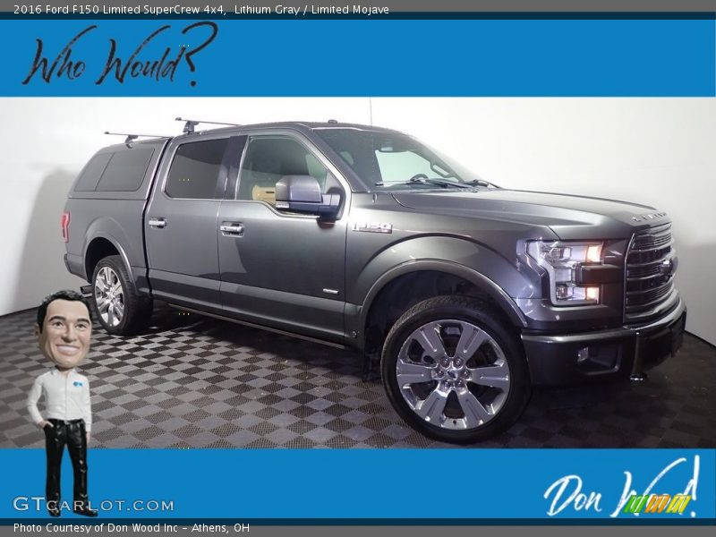 Lithium Gray / Limited Mojave 2016 Ford F150 Limited SuperCrew 4x4