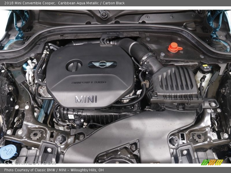  2018 Convertible Cooper Engine - 1.5 Liter TwinPower Turbocharged DOHC 12-Valve VVT 3 Cylinder