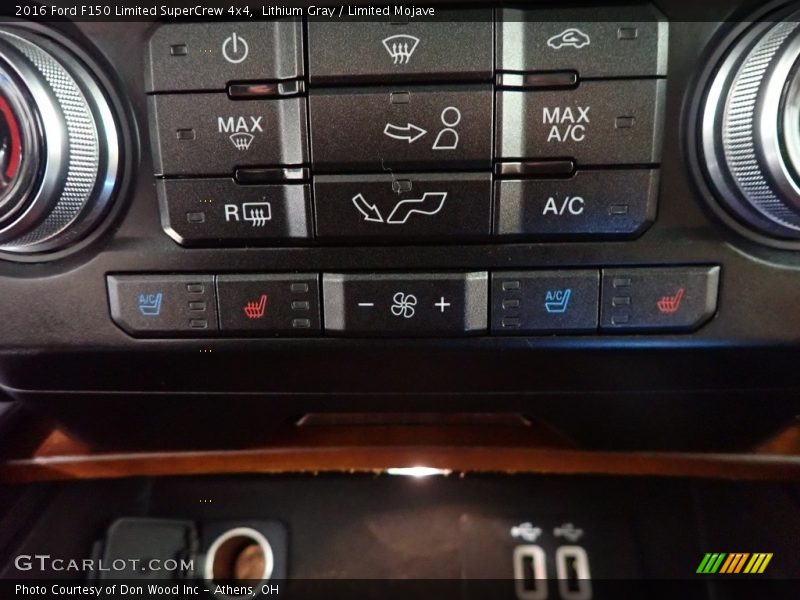 Lithium Gray / Limited Mojave 2016 Ford F150 Limited SuperCrew 4x4