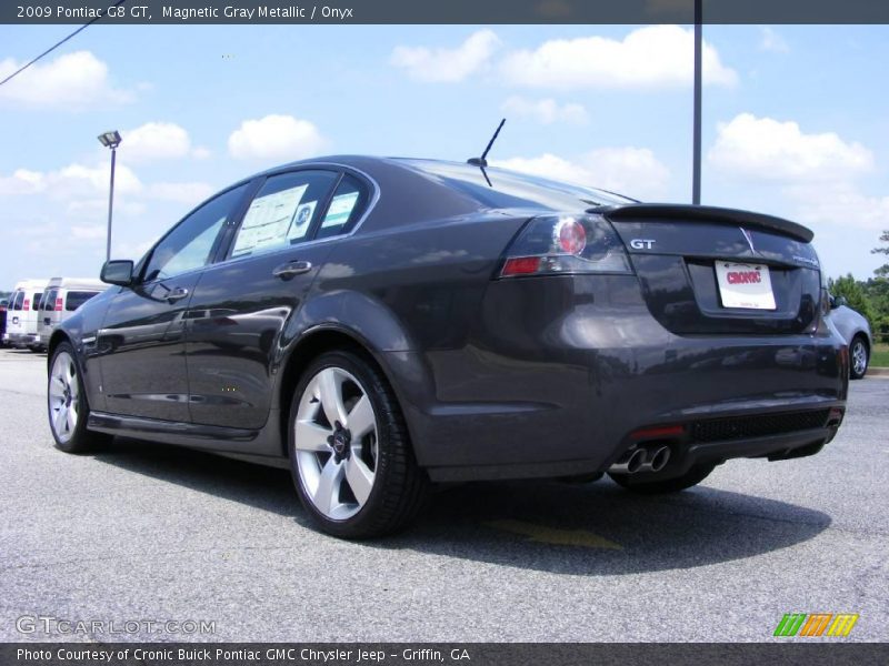 Magnetic Gray Metallic / Onyx 2009 Pontiac G8 GT