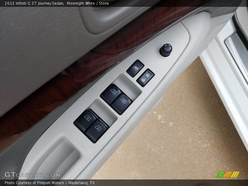 Moonlight White / Stone 2013 Infiniti G 37 Journey Sedan