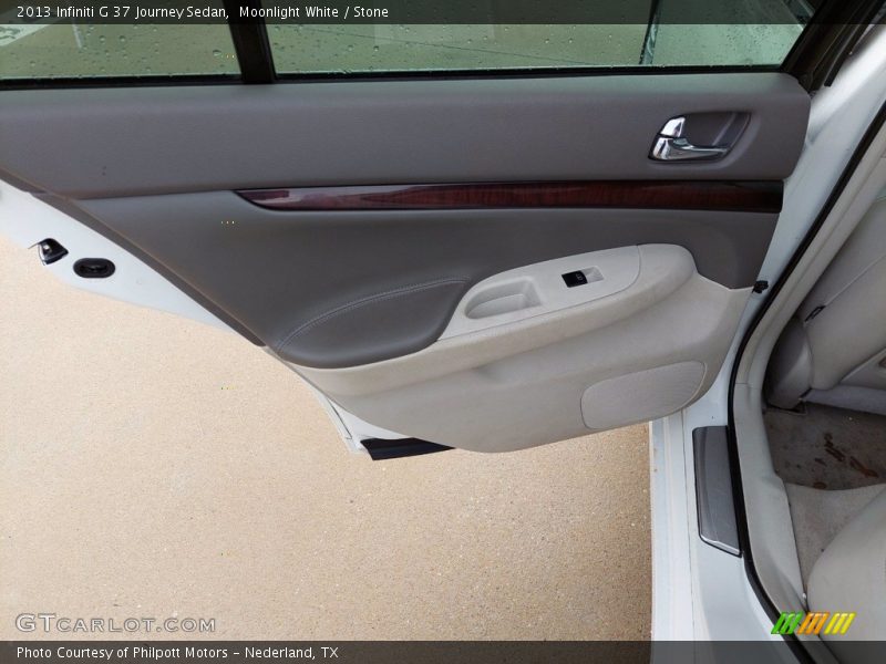 Moonlight White / Stone 2013 Infiniti G 37 Journey Sedan