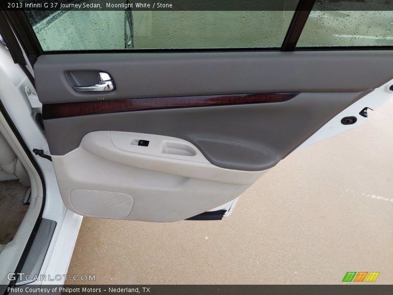 Moonlight White / Stone 2013 Infiniti G 37 Journey Sedan