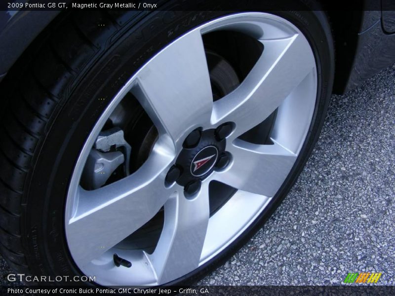 Magnetic Gray Metallic / Onyx 2009 Pontiac G8 GT