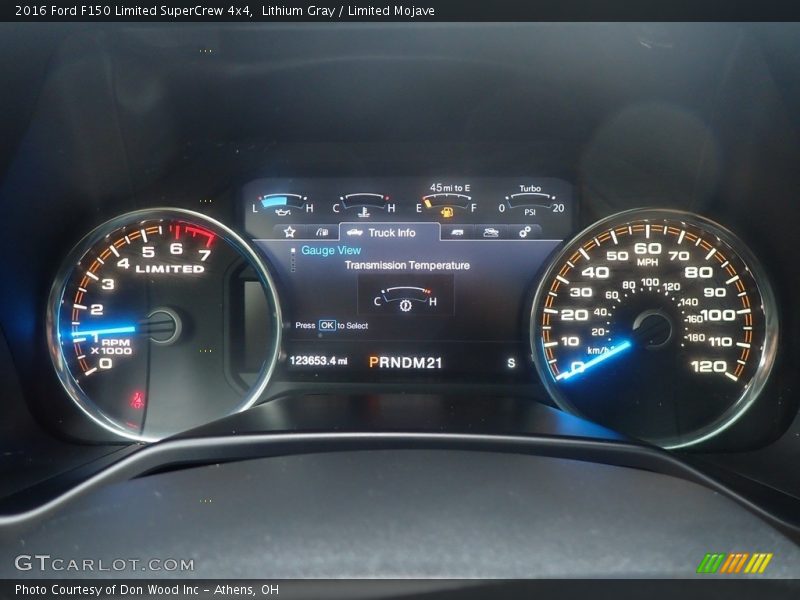 Lithium Gray / Limited Mojave 2016 Ford F150 Limited SuperCrew 4x4