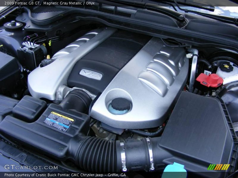 Magnetic Gray Metallic / Onyx 2009 Pontiac G8 GT