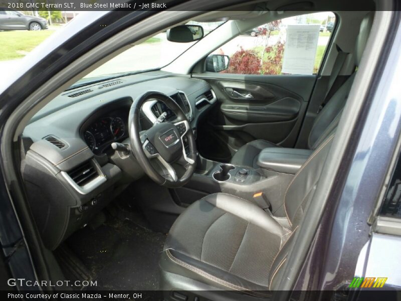 Blue Steel Metallic / ­Jet Black 2018 GMC Terrain SLT