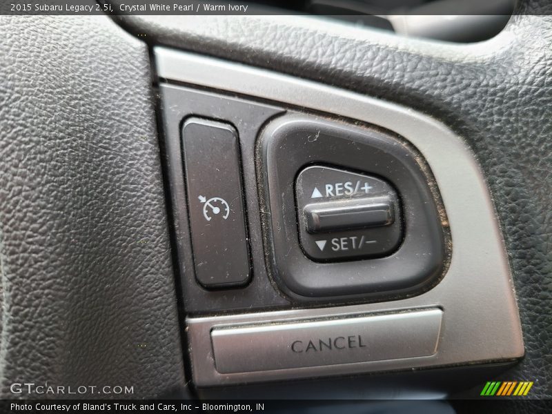  2015 Legacy 2.5i Steering Wheel