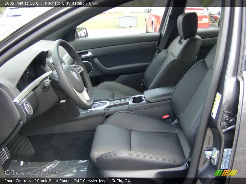 Magnetic Gray Metallic / Onyx 2009 Pontiac G8 GT