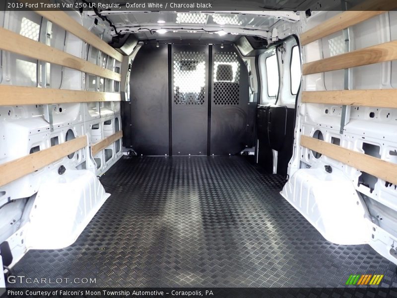 Oxford White / Charcoal black 2019 Ford Transit Van 250 LR Regular