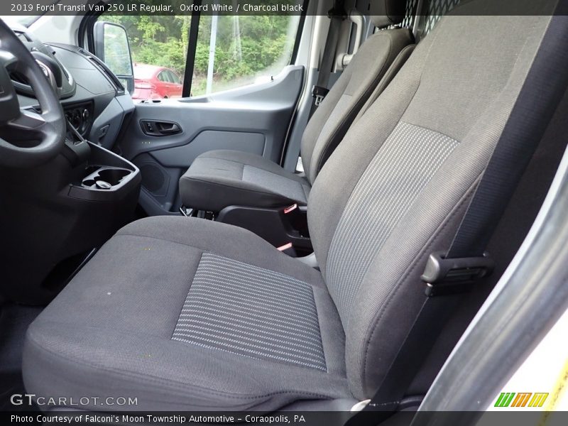 Oxford White / Charcoal black 2019 Ford Transit Van 250 LR Regular