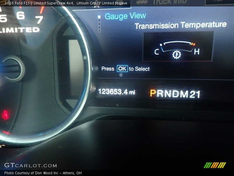 Lithium Gray / Limited Mojave 2016 Ford F150 Limited SuperCrew 4x4