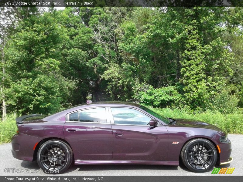 Hellraisin / Black 2021 Dodge Charger Scat Pack