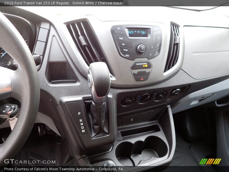 Oxford White / Charcoal black 2019 Ford Transit Van 250 LR Regular