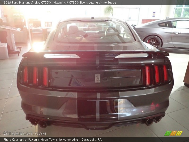 Magnetic / GT350 Ebony Leather/Miko Suede 2019 Ford Mustang Shelby GT350