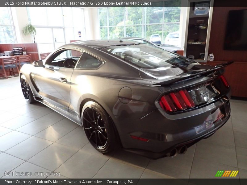 Magnetic / GT350 Ebony Leather/Miko Suede 2019 Ford Mustang Shelby GT350