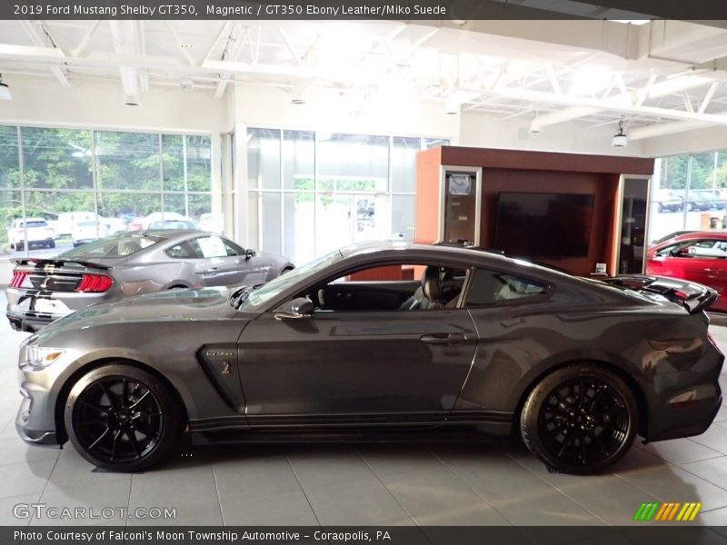 Magnetic / GT350 Ebony Leather/Miko Suede 2019 Ford Mustang Shelby GT350