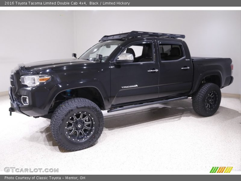 Black / Limited Hickory 2016 Toyota Tacoma Limited Double Cab 4x4