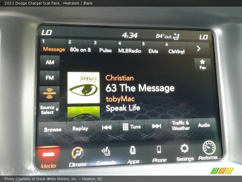 Audio System of 2021 Charger Scat Pack
