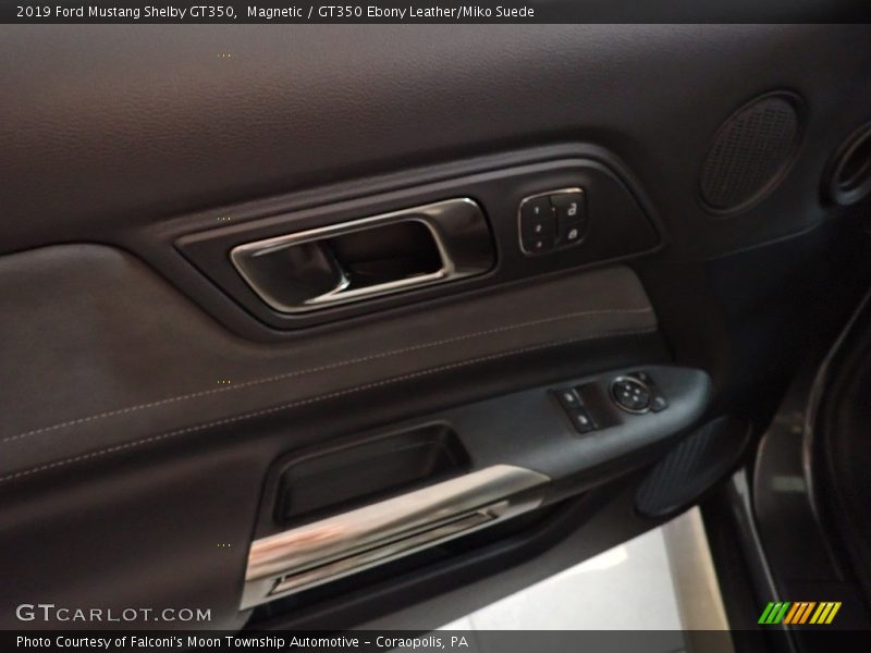 Magnetic / GT350 Ebony Leather/Miko Suede 2019 Ford Mustang Shelby GT350