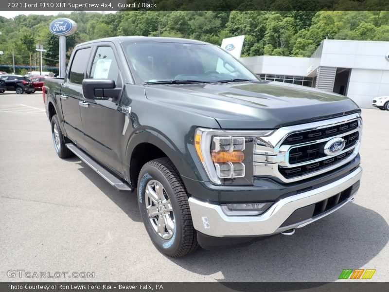 Guard / Black 2021 Ford F150 XLT SuperCrew 4x4