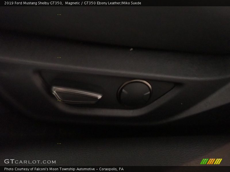 Magnetic / GT350 Ebony Leather/Miko Suede 2019 Ford Mustang Shelby GT350