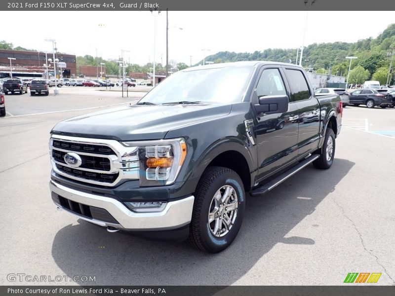 Guard / Black 2021 Ford F150 XLT SuperCrew 4x4
