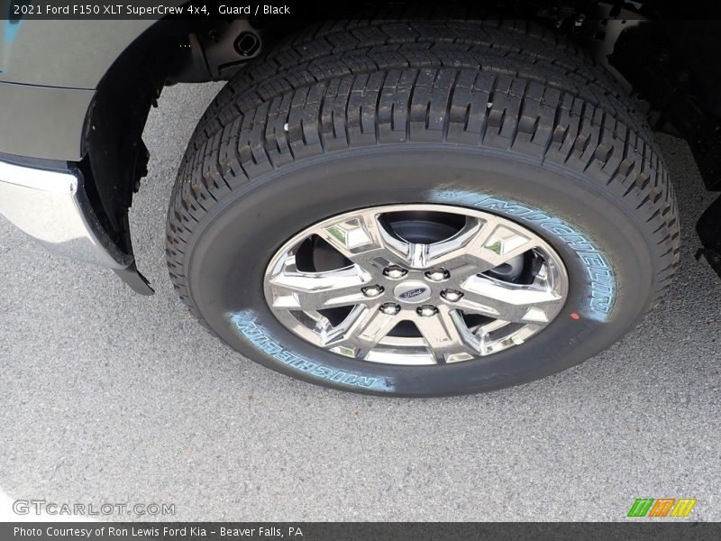 Guard / Black 2021 Ford F150 XLT SuperCrew 4x4