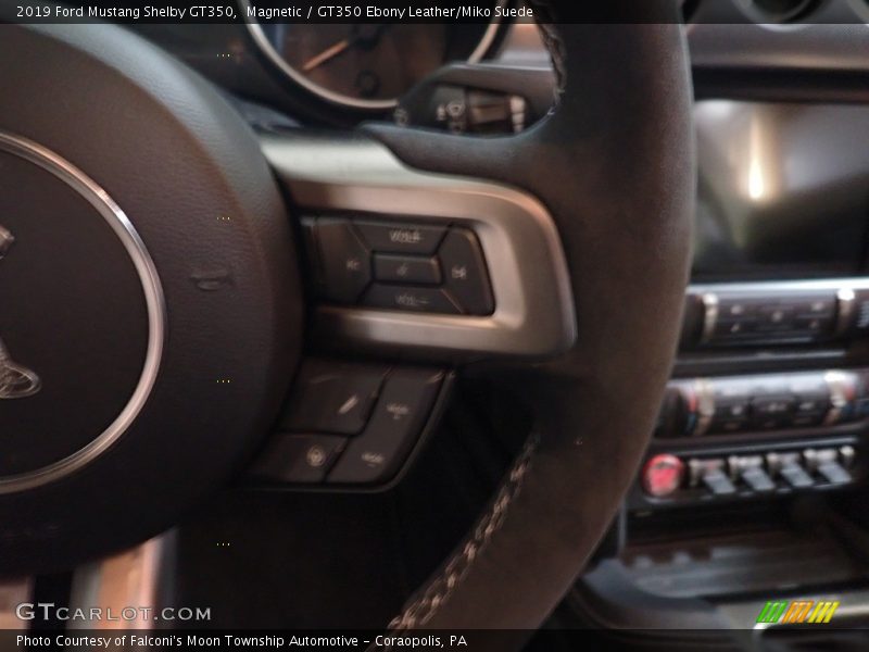 Magnetic / GT350 Ebony Leather/Miko Suede 2019 Ford Mustang Shelby GT350