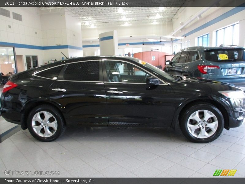 Crystal Black Pearl / Black 2011 Honda Accord Crosstour EX-L 4WD