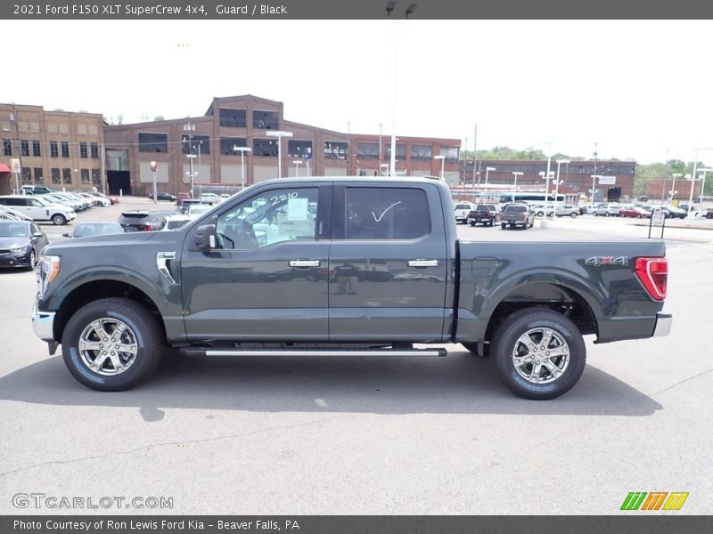 Guard / Black 2021 Ford F150 XLT SuperCrew 4x4