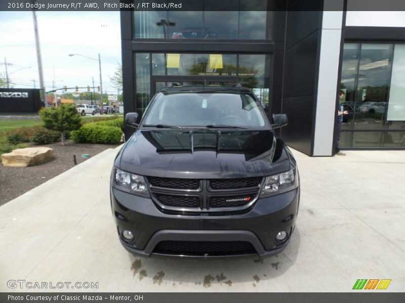 Pitch Black / RT Black/Red 2016 Dodge Journey R/T AWD