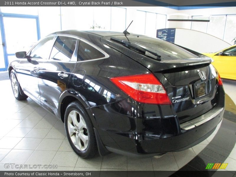 Crystal Black Pearl / Black 2011 Honda Accord Crosstour EX-L 4WD