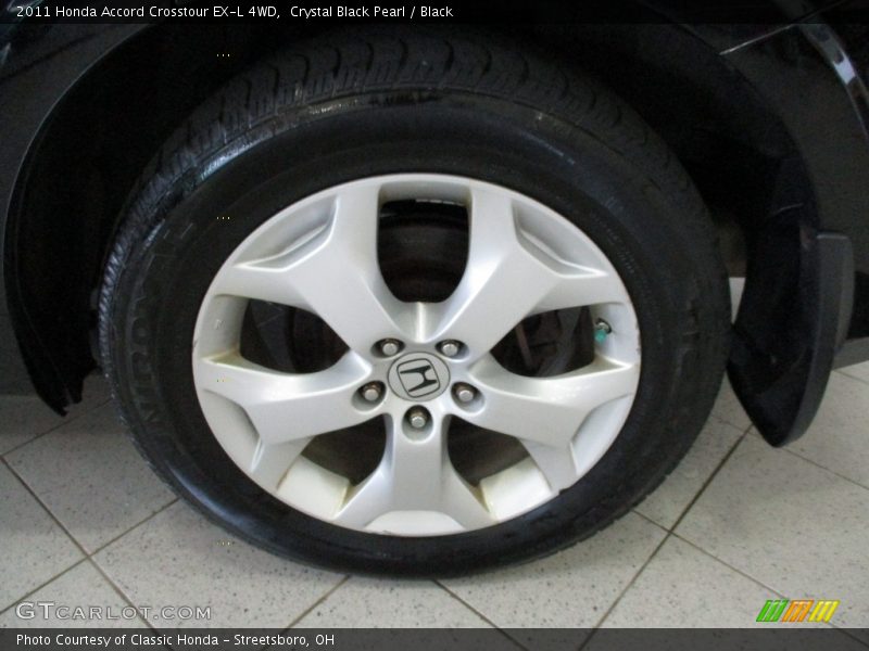 Crystal Black Pearl / Black 2011 Honda Accord Crosstour EX-L 4WD