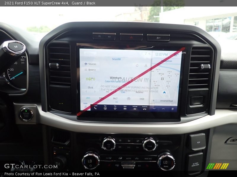 Guard / Black 2021 Ford F150 XLT SuperCrew 4x4