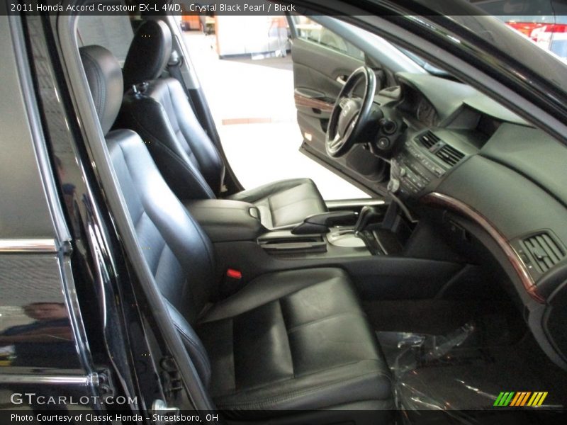 Crystal Black Pearl / Black 2011 Honda Accord Crosstour EX-L 4WD