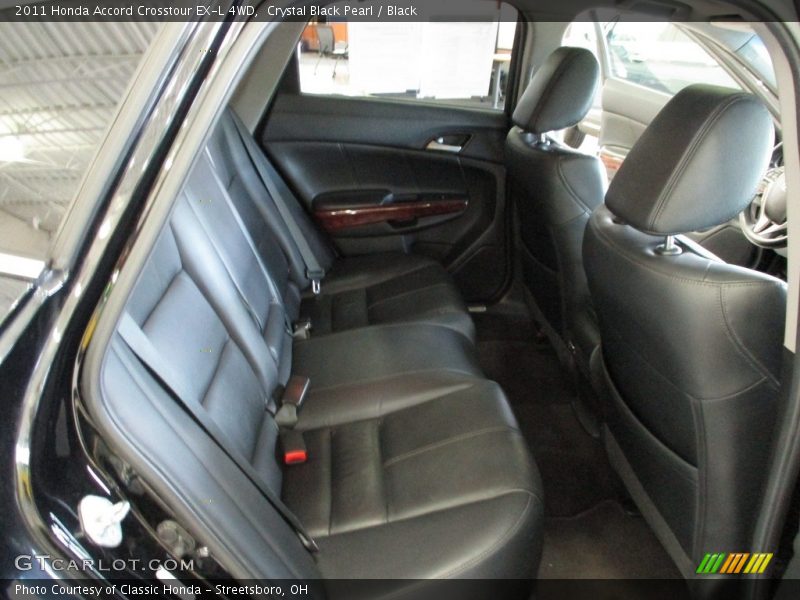 Crystal Black Pearl / Black 2011 Honda Accord Crosstour EX-L 4WD
